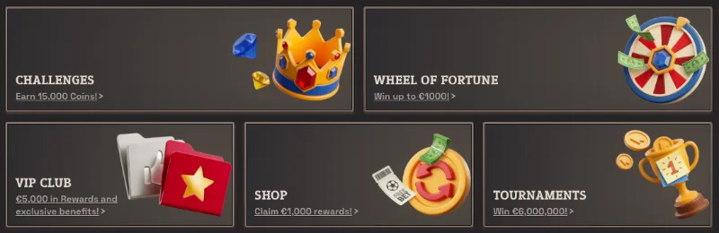 SpinBoss casino and sports promotions grid